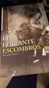 Livro de Elena Ferrante - Escombros