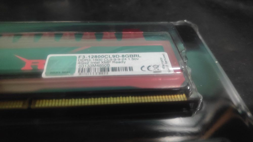 DDR 3 GSkill 8gb ( kit 4gb *2) Ripjaws XMP