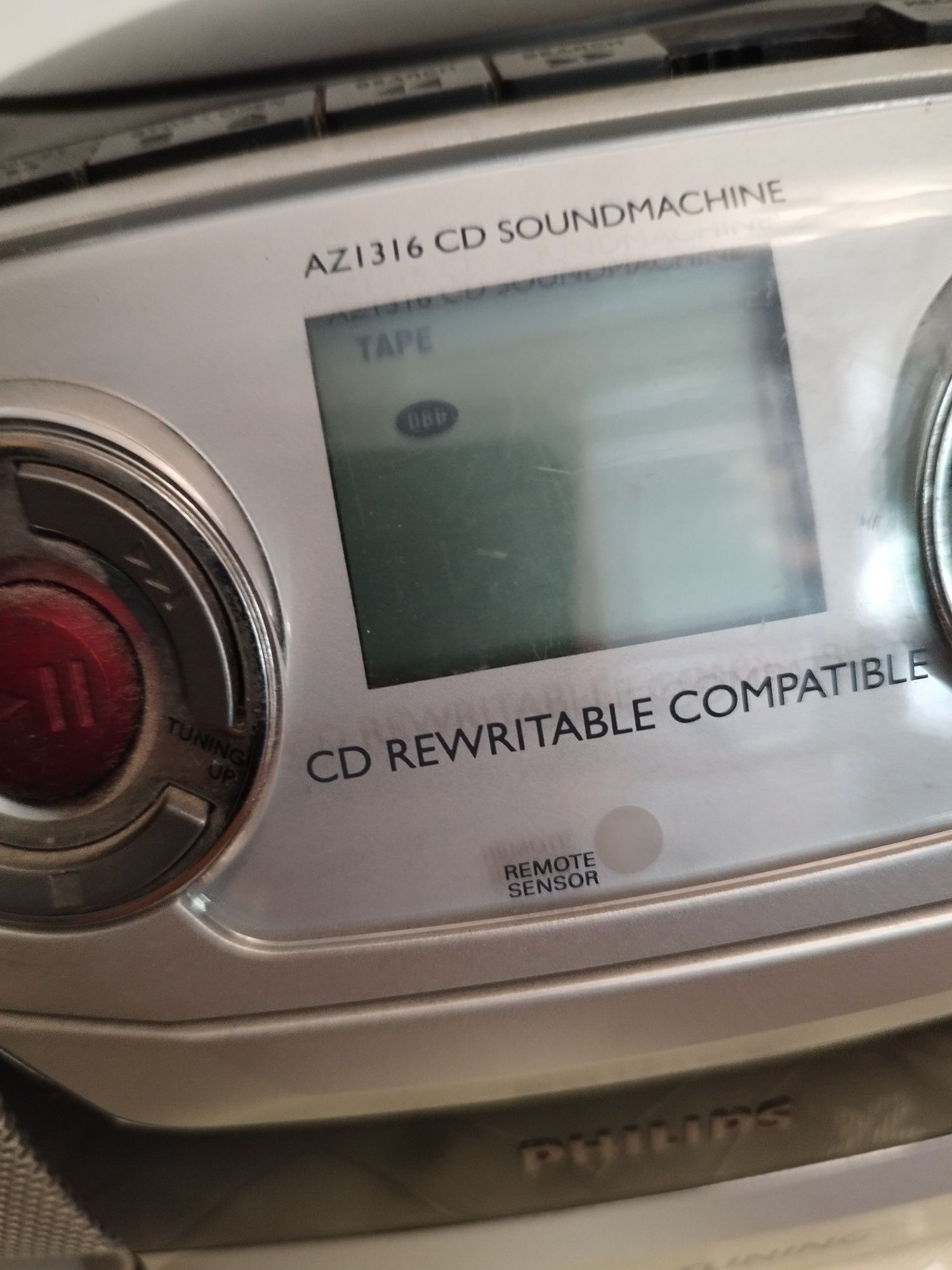 Radio Philips AZ do naprawy
