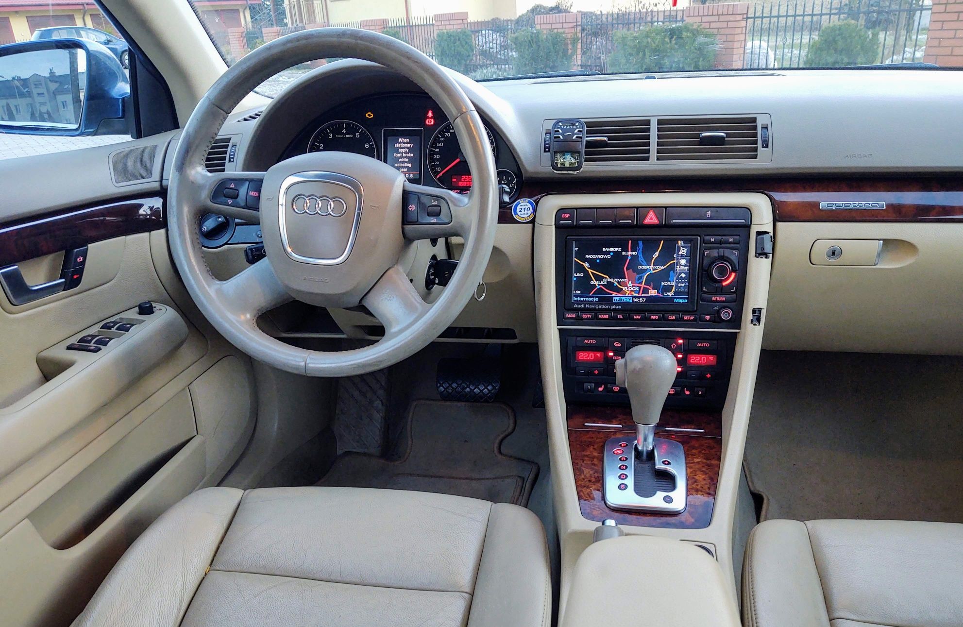 Audi A4 3.2 V6 260KM 2007 Quattro Bogate wyposażenie Zobacz