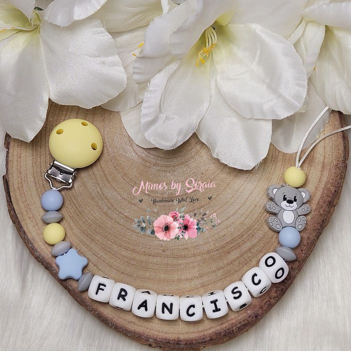 Prende-Chuchas / Prendedor de Chupeta - Vários - Personalizado