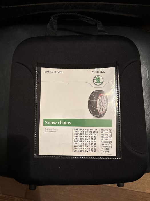 Łańcuchy śniegowe  Skoda Simply Clever