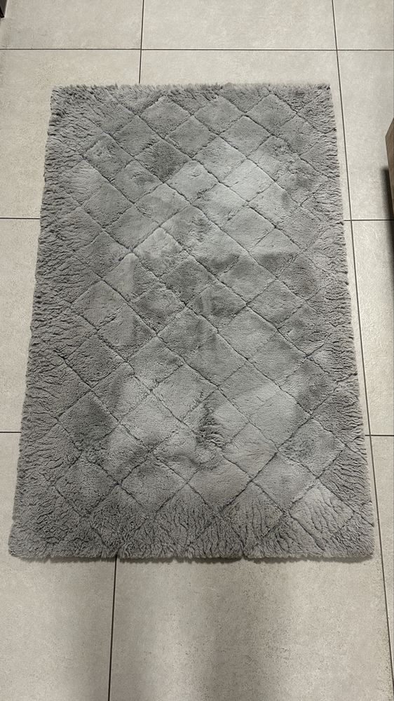 Szary dywan dywanik 80x130 80