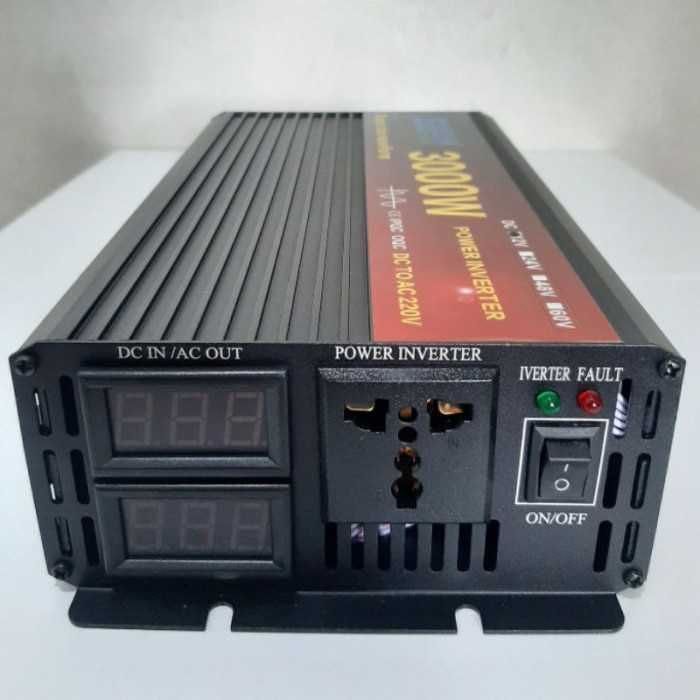 * NOVO * ONDA PURA * Inversor 12V * 220V 3000W * DC/AC