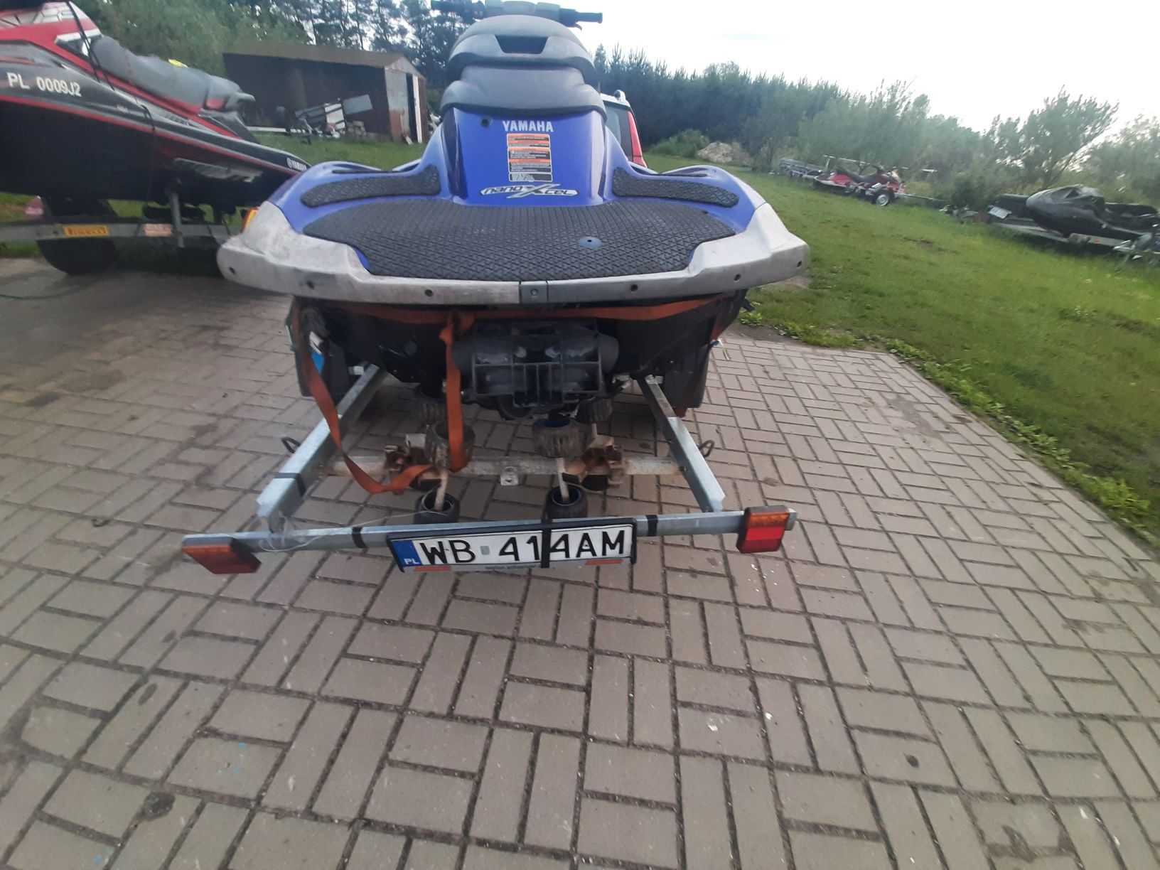Yamaha FZR skuter wodny uszkodzony tanio okazja