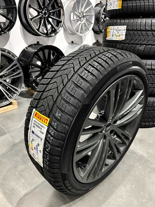 Oryginalne koła zimowe 20 5x112 ET30 Audi A6 C8 A7 255/40R20 Pirelli