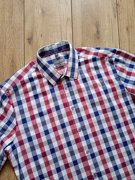 Nobel League męska koszula L Slim 40/41