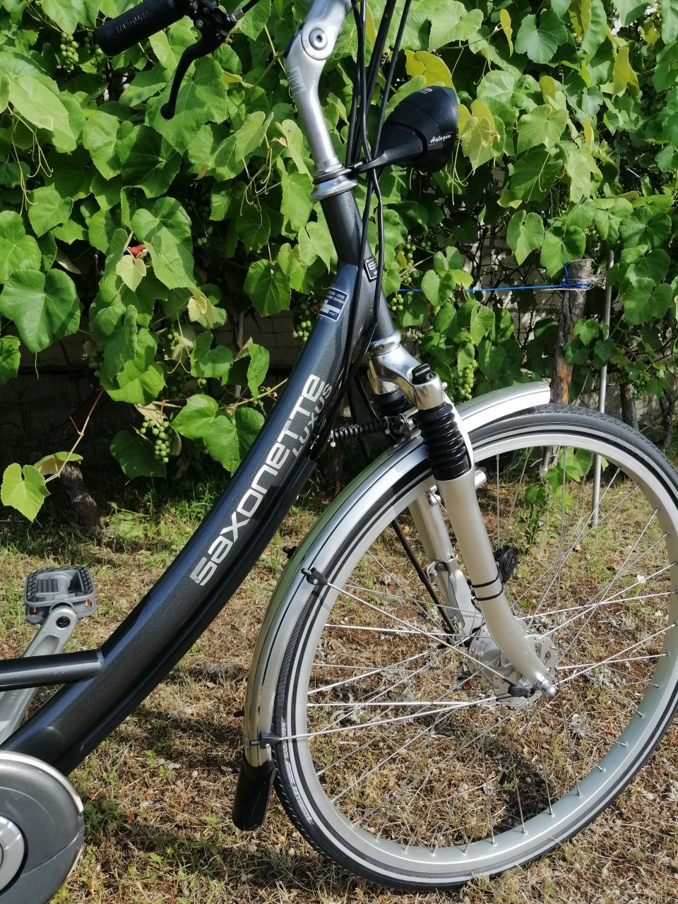 Saxonette Luxus E-start Rower z Silnikiem Spalinowym Sachs