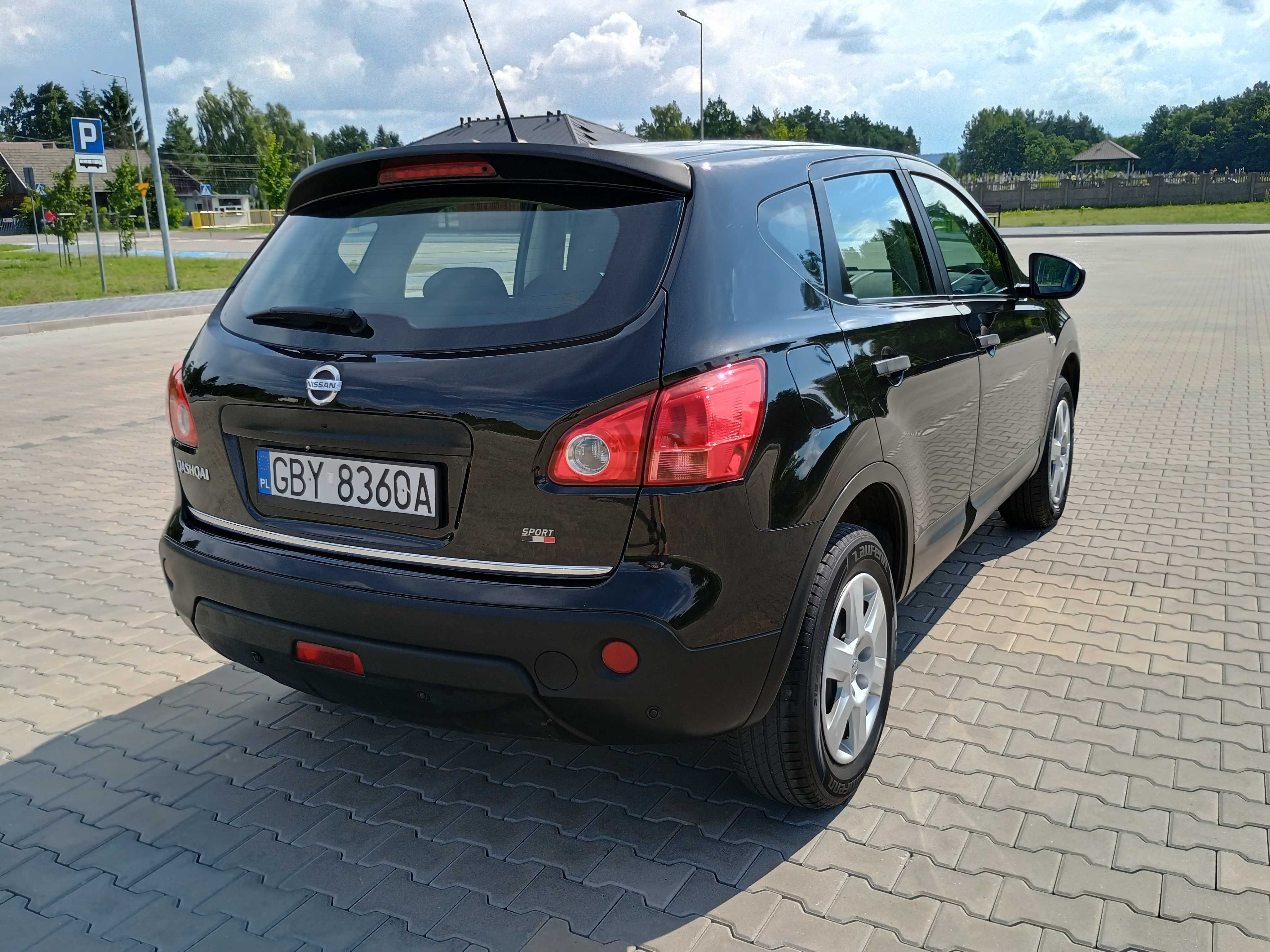 Nissan Qashqai Visia 1.6 benzyna 155 tys km klimatyzacja
