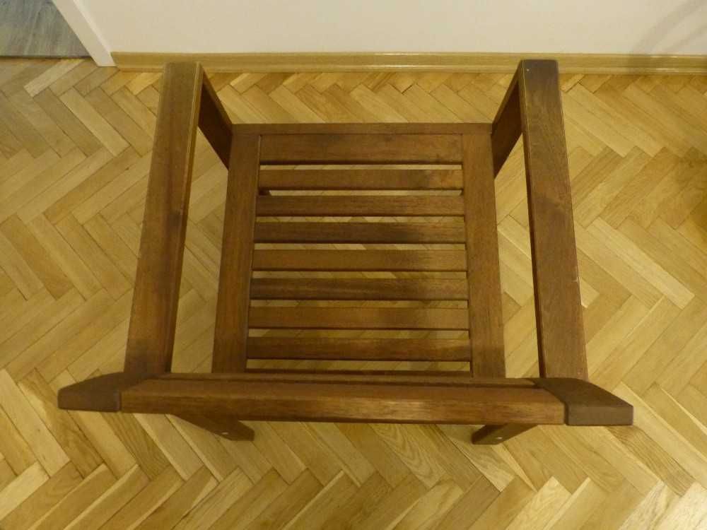 Fotel ogrodowy, drewniany IKEA (seria NÄMMARÖ)