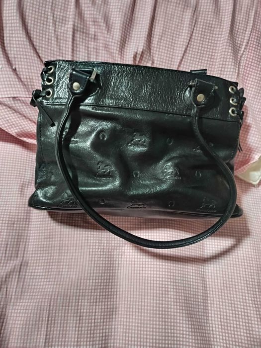 Bolsa em couro cavalinho