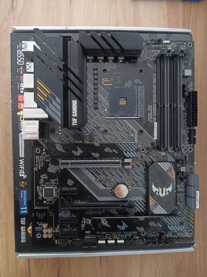 Материнська плата Asus TUF B550 Plus WiFi II, socket AM4