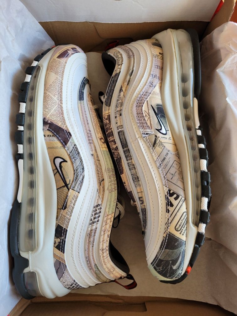 Nike Air Max 97 buty męskie rozmiar 41 26 cm y2k gorpcore vintage