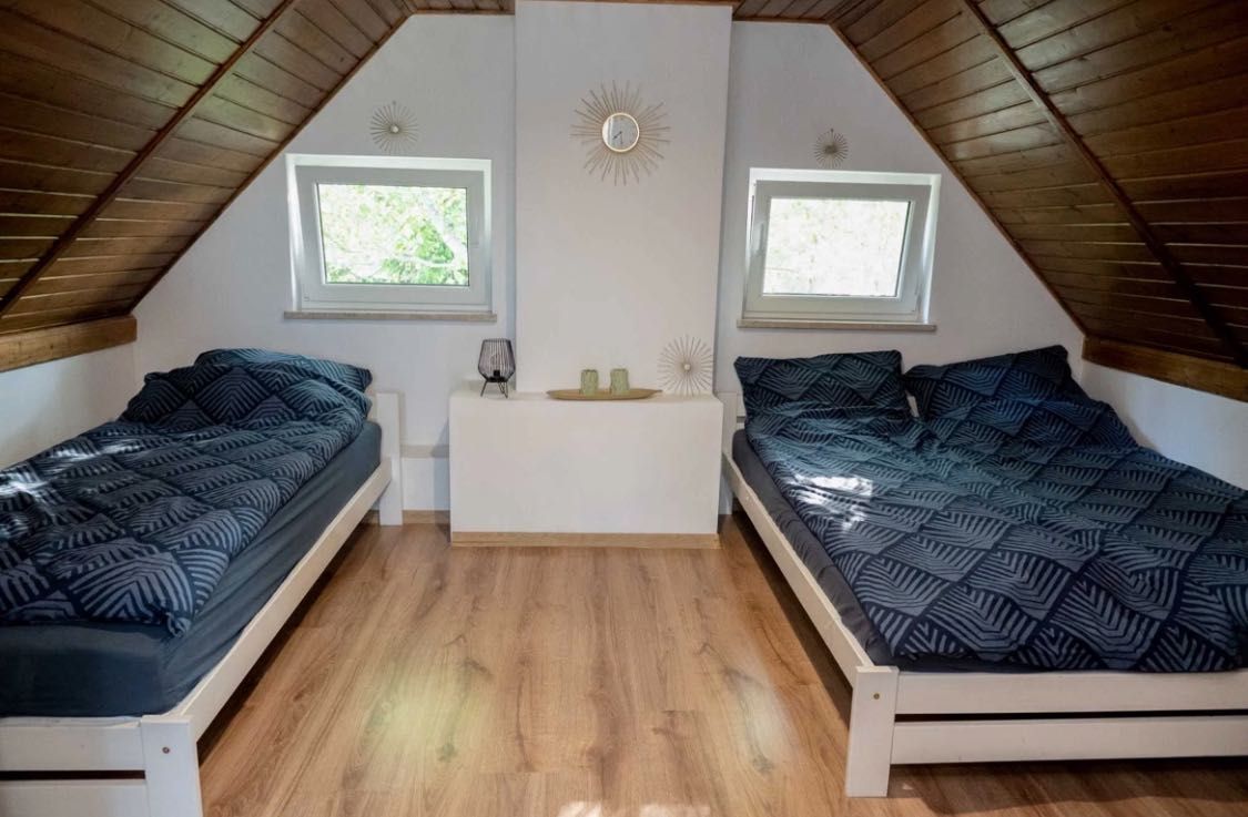 Domek Kaszuby sauna jacuzzi na wyłączność Lubiana