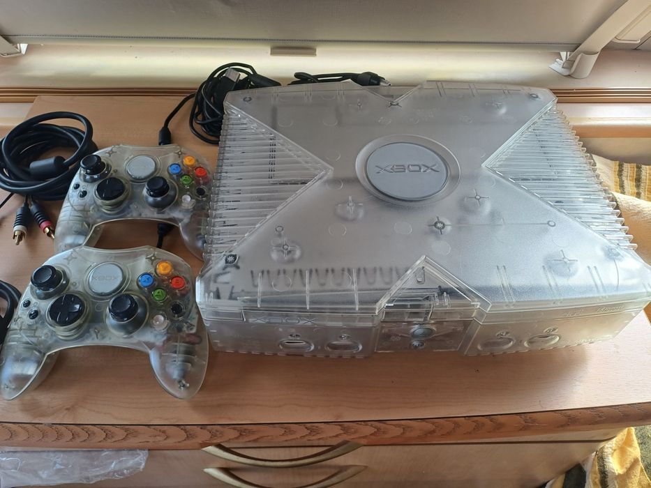 Xbox Crystal Classico Translucida