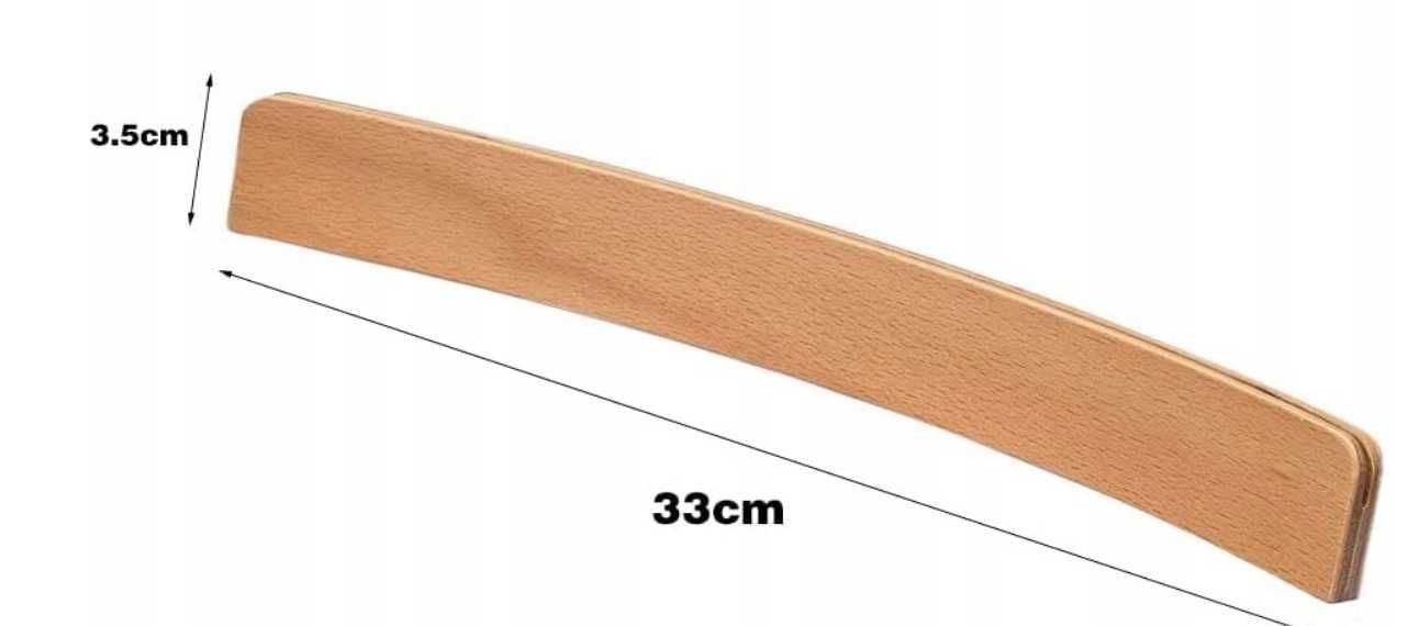 Uchwyt stojak na karty do gry podstawka organizer drewniany 2szt 33cm