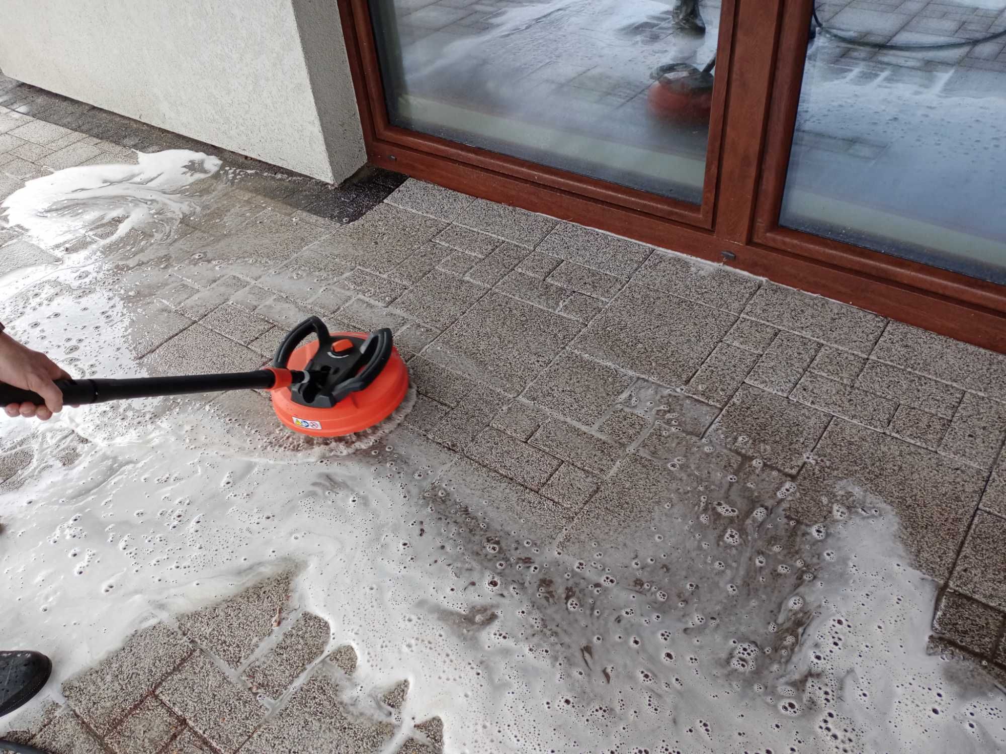 Wynajem Myjka Ciśnieniowa Stihl Czyszczenie kostki brukowej