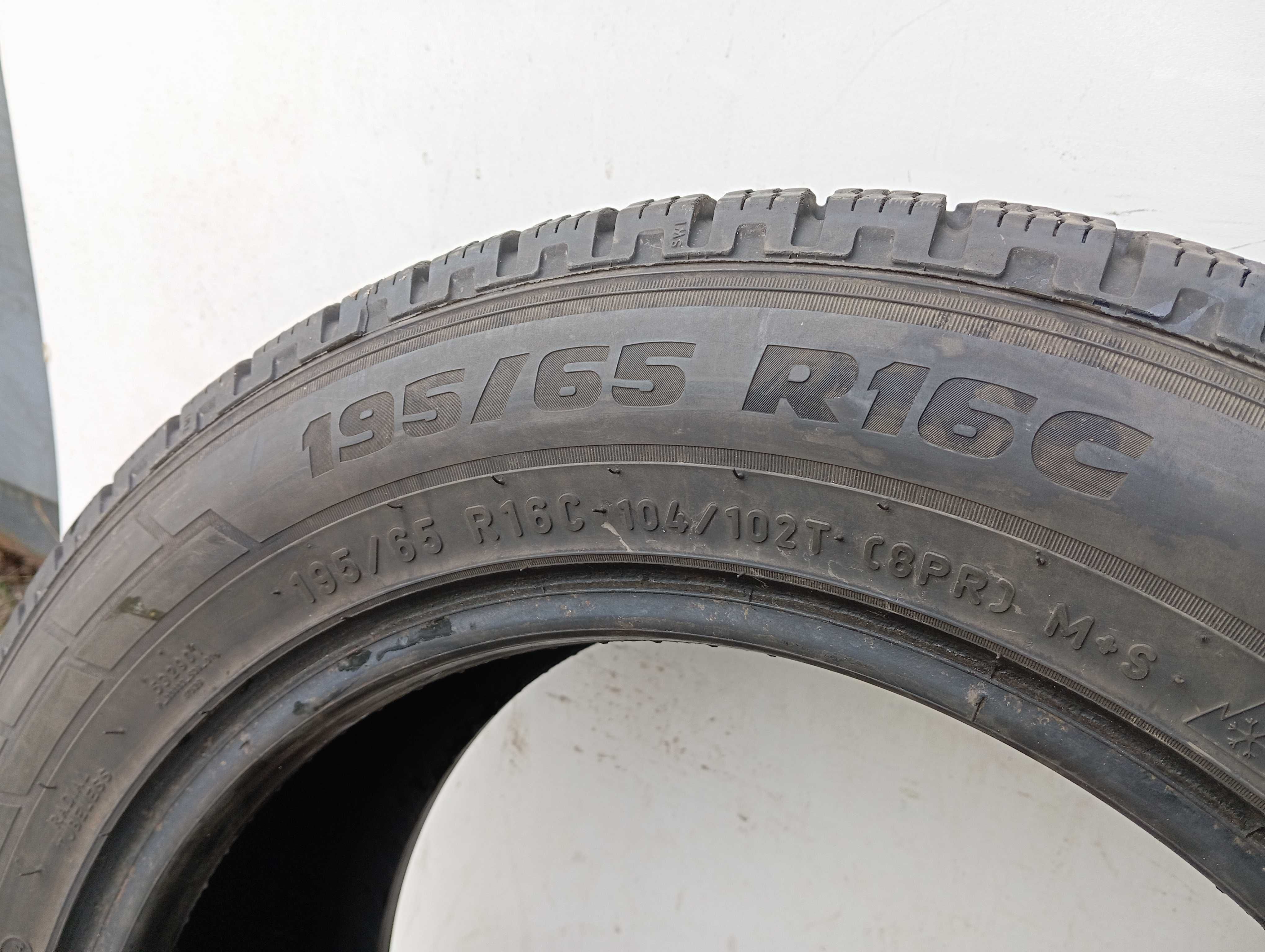 1x 195/65 R16C 104/102R Pirelli Carrier Winter 2021r 8,8mm