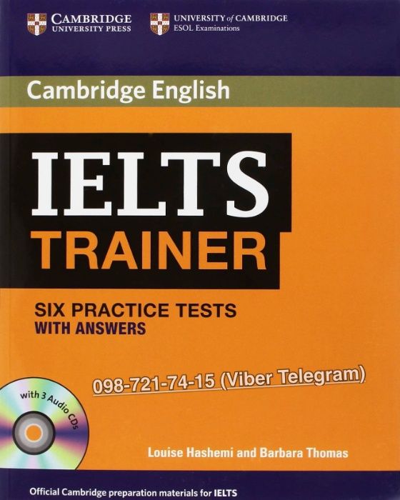IELTS Trainer Six Practice Tests with Answers (+Audio)