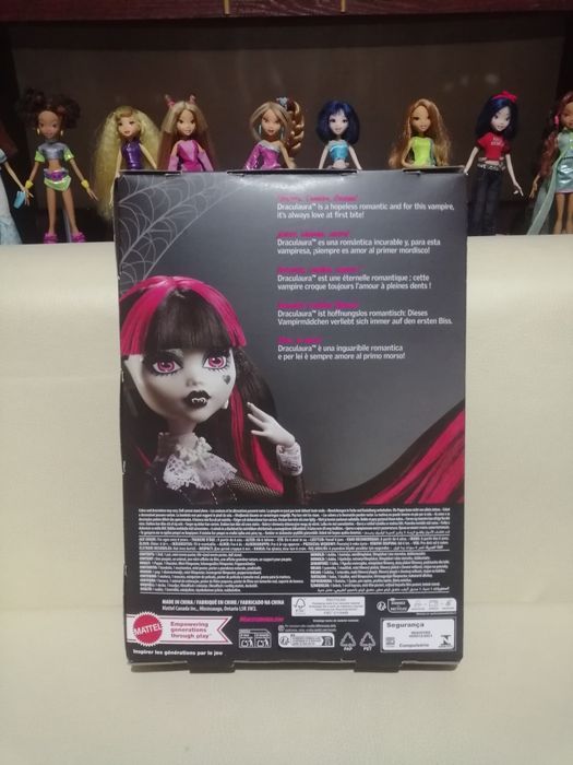 Lalka monster high Real dream draculaura