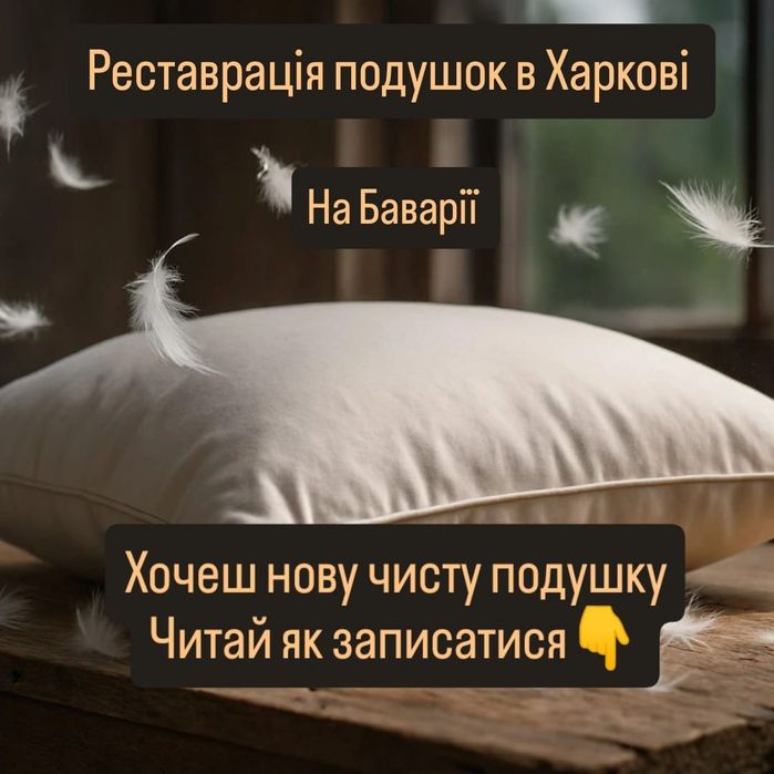 Реставрація подушок Харків, Баварія