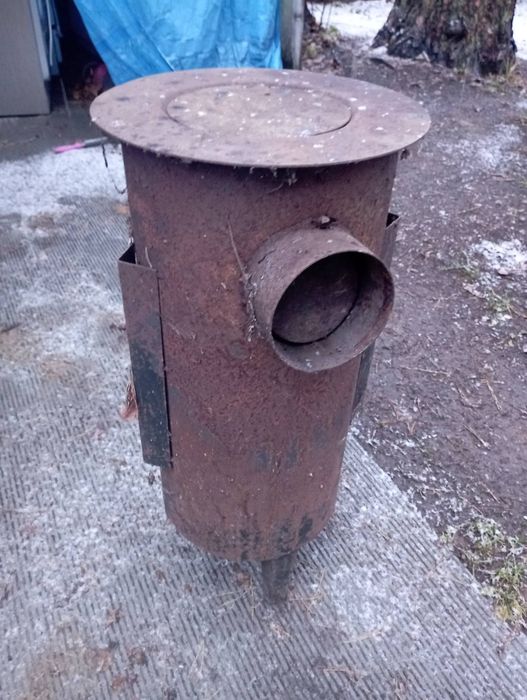 Буржуйка пічка металева