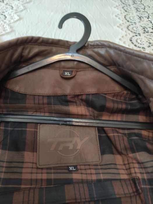 Casaco de pele genuína