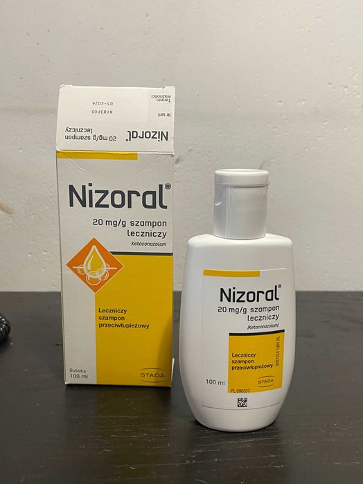 Nizoral szampon leczniczy. użyty raz 100ml