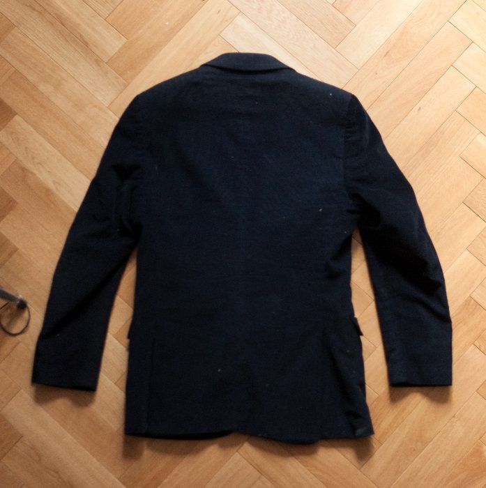 ZARA MAN Marynarka sztruksowa granatowa rozmiar 48