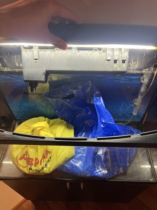 Аквариум 100 литров с принадлежнастями