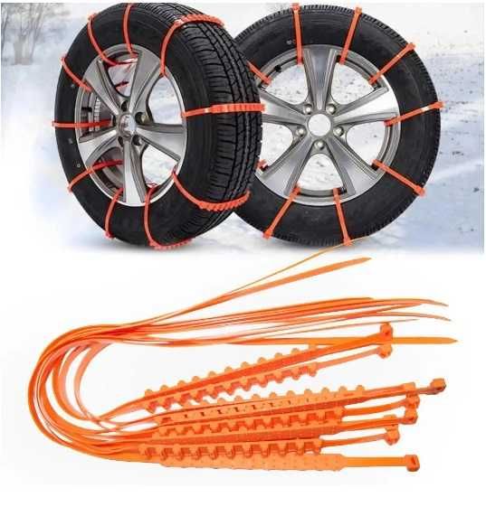 Аварійні ланцюги протиковзання для автомобільних шин 10 шт