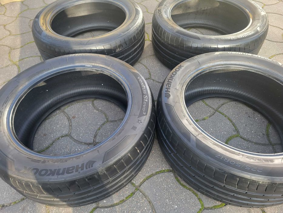 Opony Letnie Hankook Ventus S1 Evo3 225/50/17 bieżnik 6-7 mm ideał