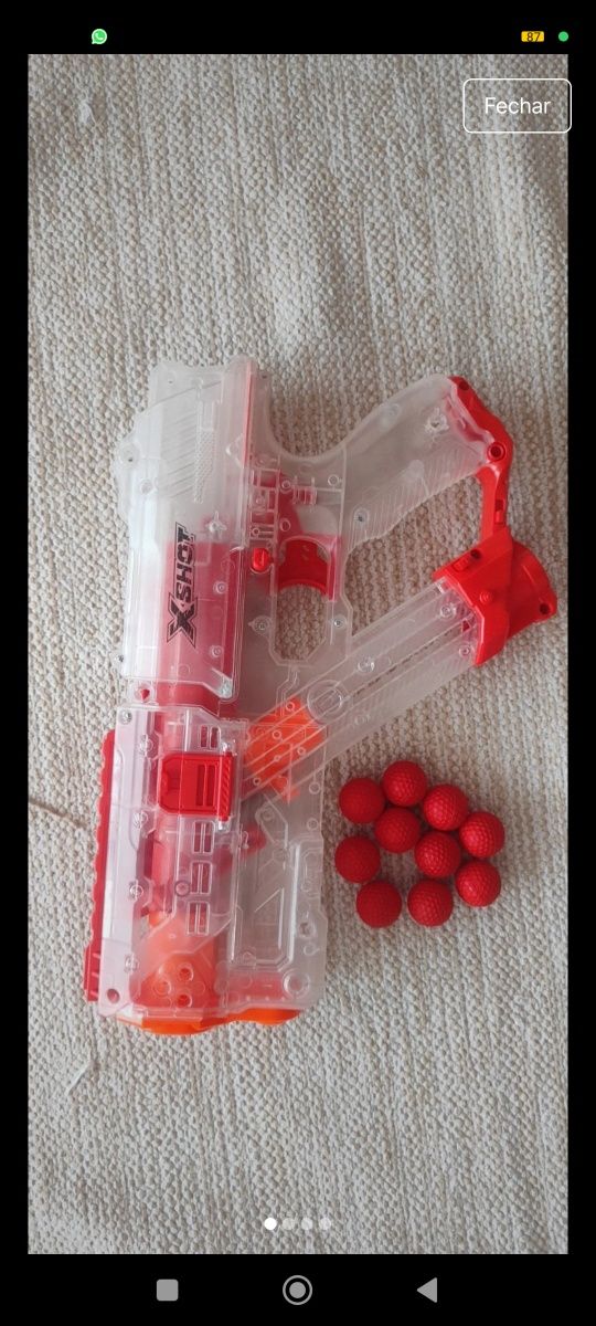 Nerf X-Shot 12 bolas