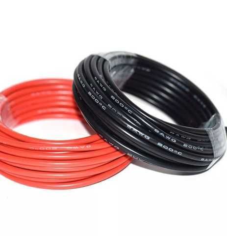 Провод силиконовый  6 AWG  - 16 кв.мм Термостойкий 12AWG 14AWG 16awg