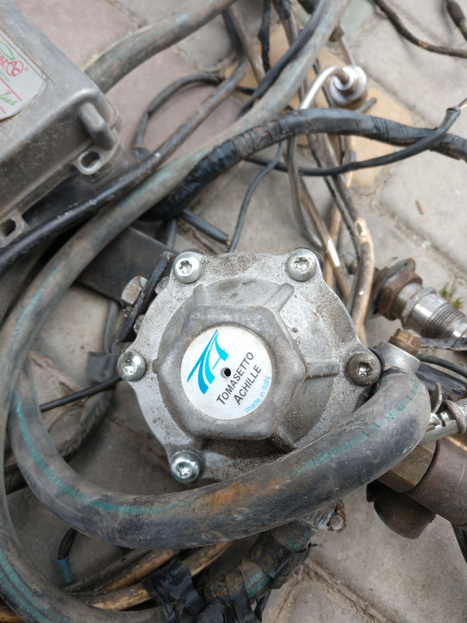 Газова установка метан toyota camry