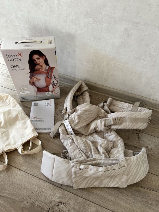 Ерго рюкзак ONE Cotton+Bamboo Пустеля  love carry