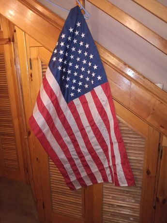 Флаг   США (с вышитыми звездами)