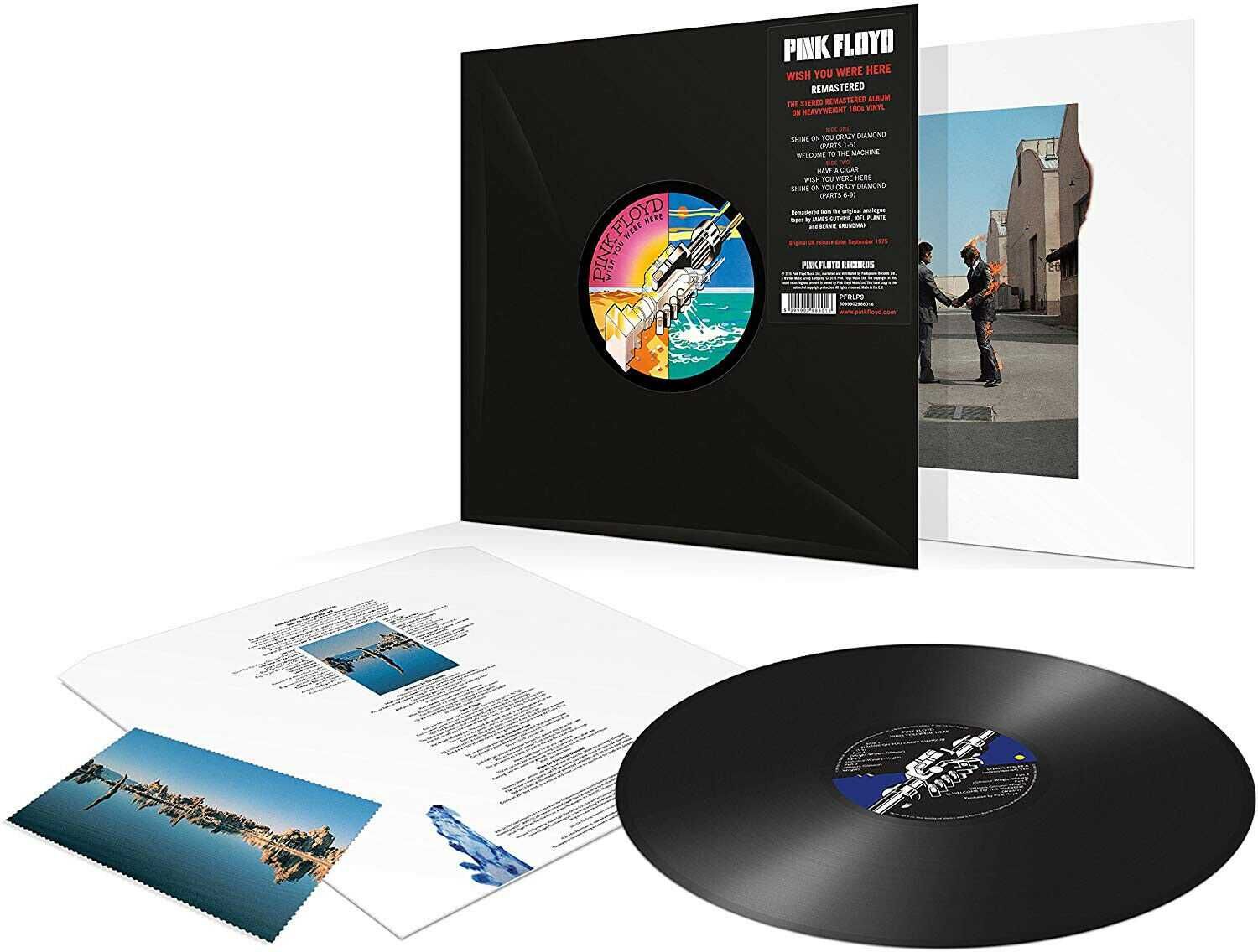 Pink Floyd, Wish You Were Here (1975/2016) LP 180gr, RE/RM, EU, S/S