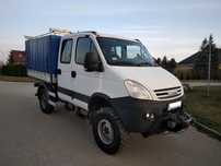 Iveco Daily  4x4, 55S18W Blokady, Doka, 7-Osób PL.Salon 3.0 HPI 180 KM, Fak.Vat 23%