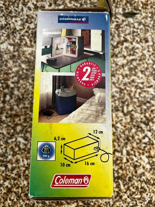 Geleira elétrica 12v Campingaz com transformador 230v