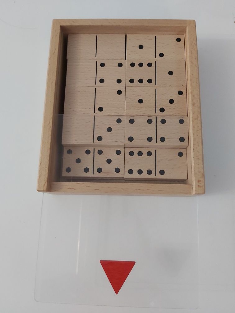 Domino,drewniane 28 kostek