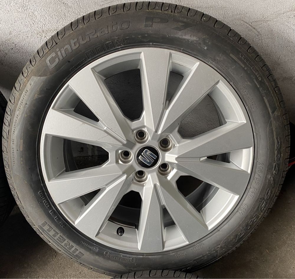 Alufelgi z oponami 205/55 R17 Seat Arona VW T-Cross Skoda Kamiq Scala