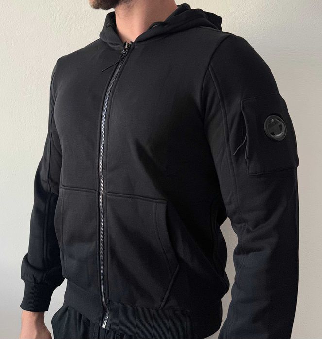 Зіп-Худі C.P. Company з лінзаою на рукаві(M, L, XL). Зіпка Сіпі.