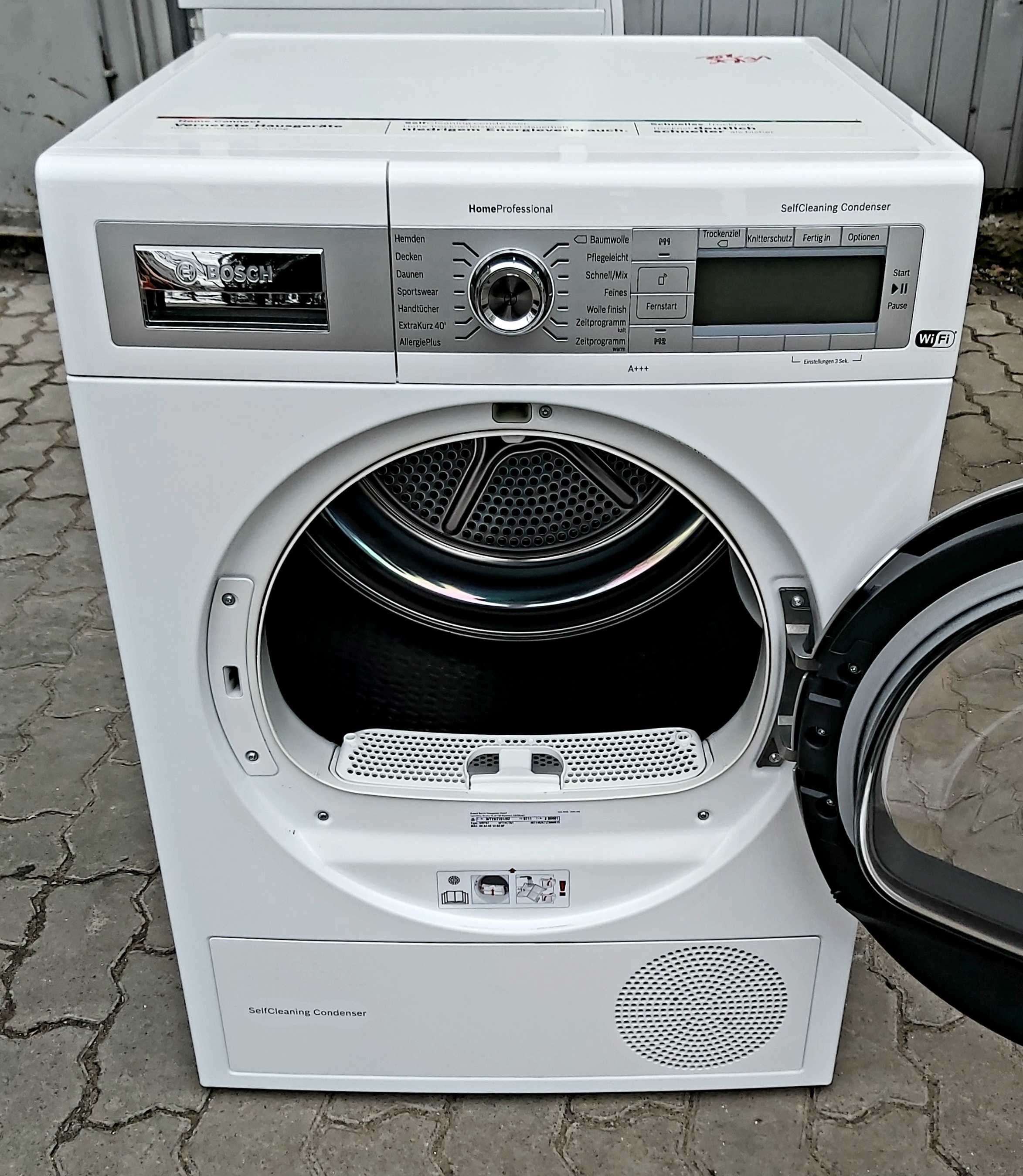 Сушильная машина с тепловым насосом Бош  Bosch WTYH7701 А+++ 9кг Wi-Fi