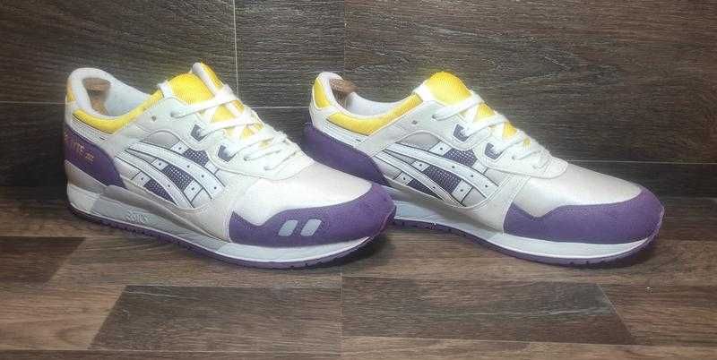 Кроссовки Asics gel lyte iii 3 5 lakers purple/yellow 44 р (h305n)Ориг