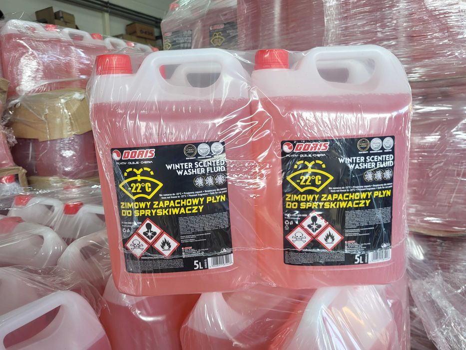 Płyn zimowy do spryskiwaczy (-22), bardzo ładny zapach
