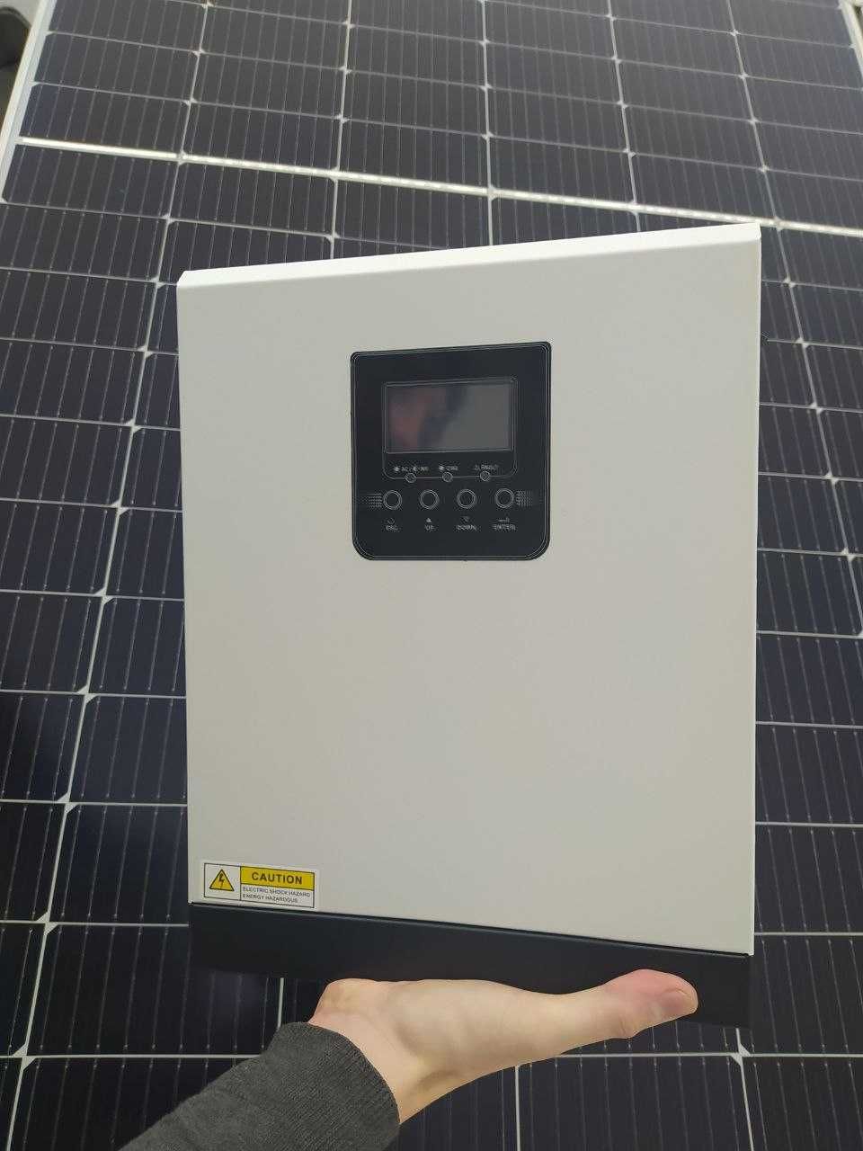 Инвертор для солнечных панелей  2400W 24V, МРРТ, чистый синус.
