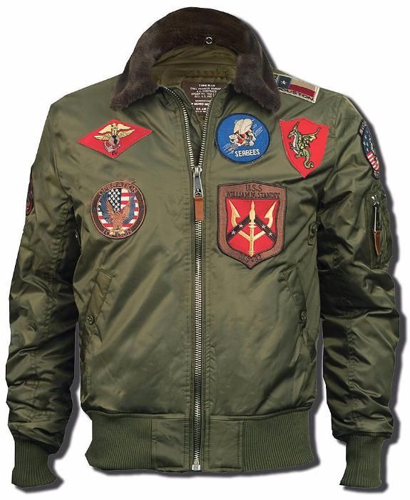 Куртка пілот Top Gun (Топ Ган) B-15, USA, не Alpha Industries