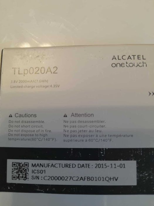 Smartfon Alcatel OneTouch Pop 3 (na części)