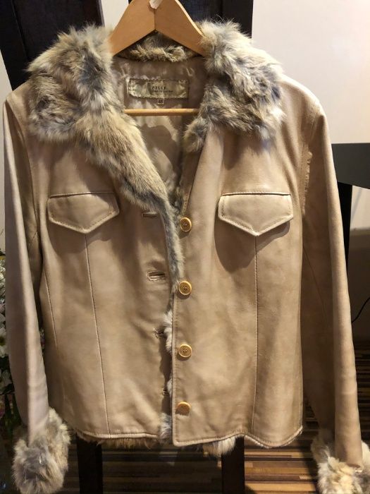 Skórzana kurteczka Bata